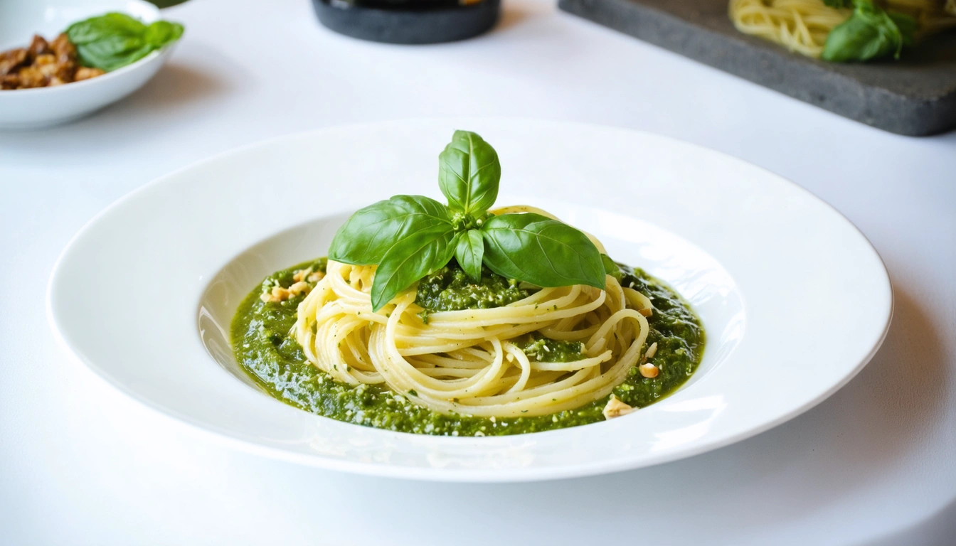 Pesto alla genovese fatto in casa